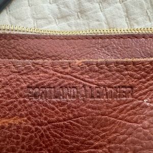 Portland Leather, Poppy purse, nutmeg